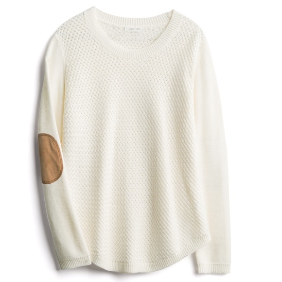 Nwt Off White Elbow Patch Sweater 